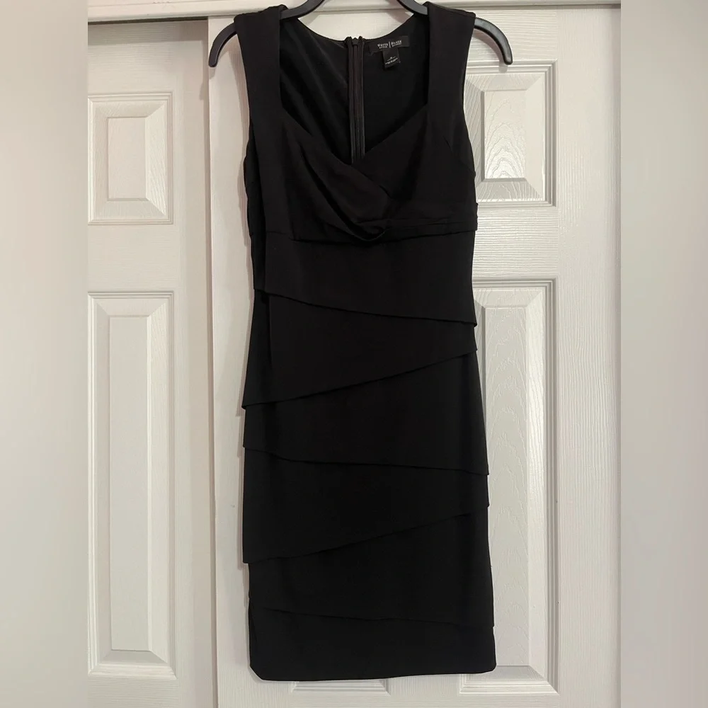 White House Black Market Women’s Black Sleeveless Dress – Size 6 - Picture 1 of 5